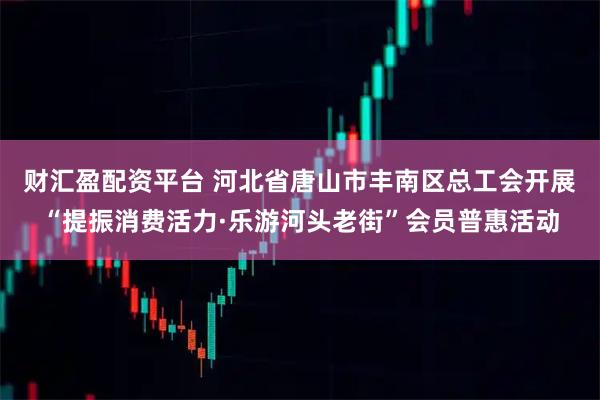 财汇盈配资平台 河北省唐山市丰南区总工会开展“提振消费活力·乐游河头老街”会员普惠活动