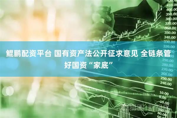 鲲鹏配资平台 国有资产法公开征求意见 全链条管好国资“家底”