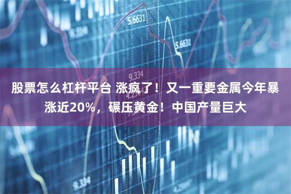 股票怎么杠杆平台 涨疯了！又一重要金属今年暴涨近20%，碾压黄金！中国产量巨大